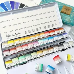 Naturale 36 Handmade Watercolors Set — A. Gallo Colors