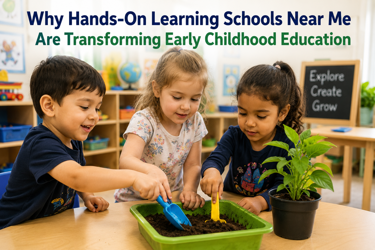 Hands-On Learning Schools Near Me Are Transforming Early Childhood Education