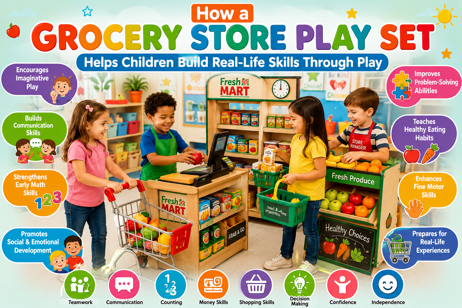 Grocery Store Play Set